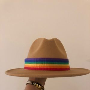 Unisex “Rainbow” Fedora Hat